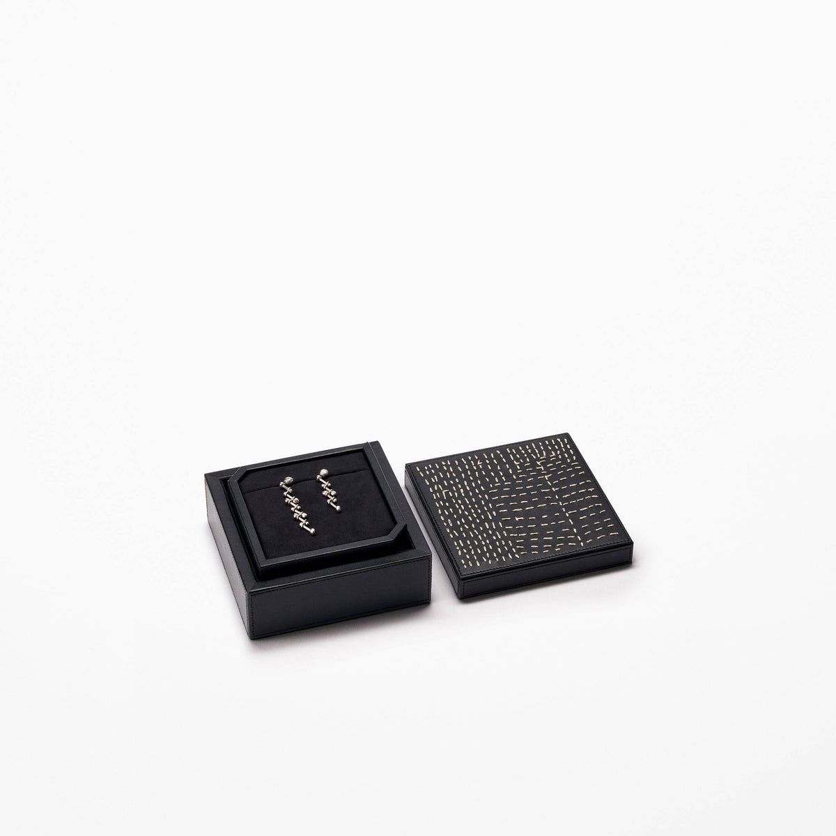 Silver Pendant Earrings
